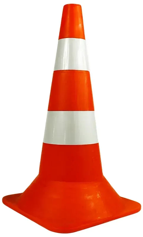 Конус дорожній Poputchik 520 мм (05-005) - Фото 1