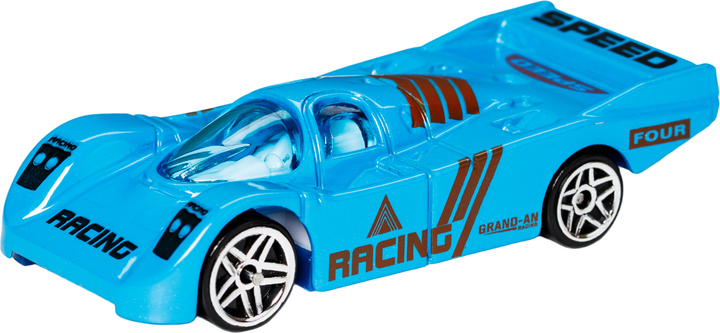 Коллекционная машинка 1:64 RevRace голубой (89861) - Фото 1