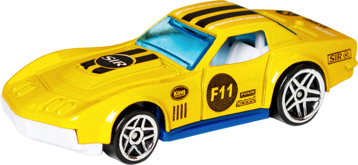 Коллекционная машинка 1:64 RevRace желтый (89862) - Фото 1