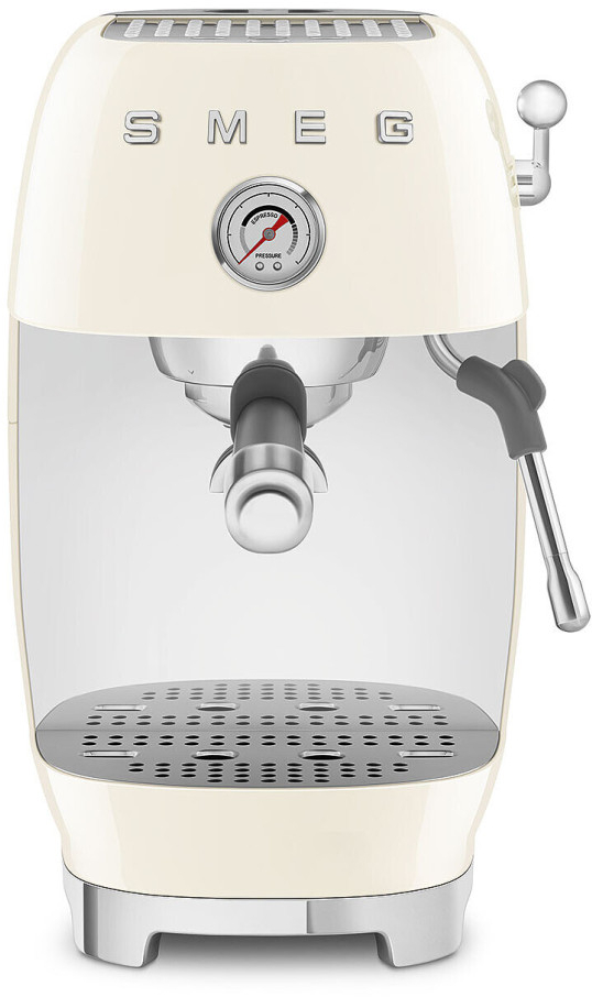 Кофеварка рожковая Smeg ECF03CREU - Фото 1