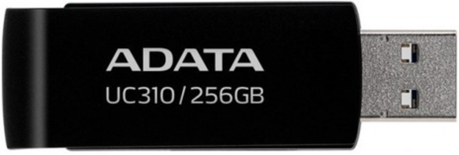 Купить Флеш USB ADATA USB 3.2 UC310 256Gb Black (UC310-256G-RBK) - Фото 1 Флеш USB ADATA USB 3.2 UC310 256Gb Black (UC310-256G-RBK) - Фото 1