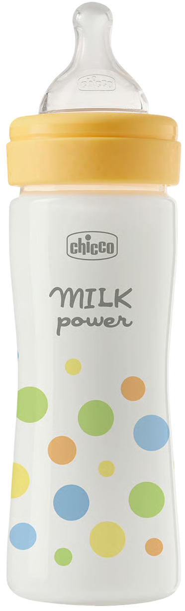Бутылочка для кормления Chicco Perfect Easy 250 мл силиконовая соска, от 2 месяцев, средний поток (мальчик) (20243.20) - Фото 1