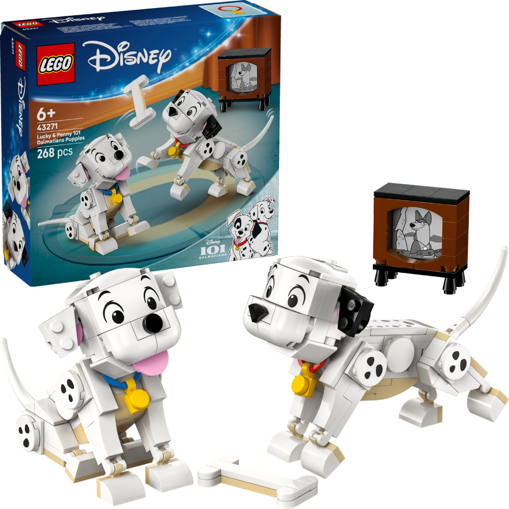 Конструктор LEGO Disney Classic Лакі та Пенні. 101 далматинець (43271) - Фото 1
