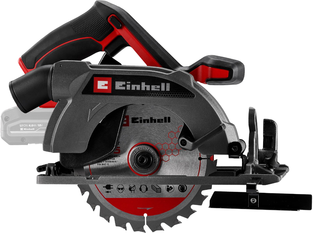Пила дискова Einhell TP-CS 18/165 Li BL-Solo 18В без АКБ та ЗП (4331230) - Фото 1