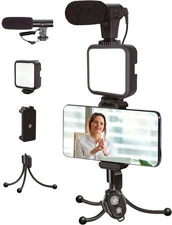 Набір для блогера Piko Vlogging Kit PVK-02LM (1283126515095) - Фото 1