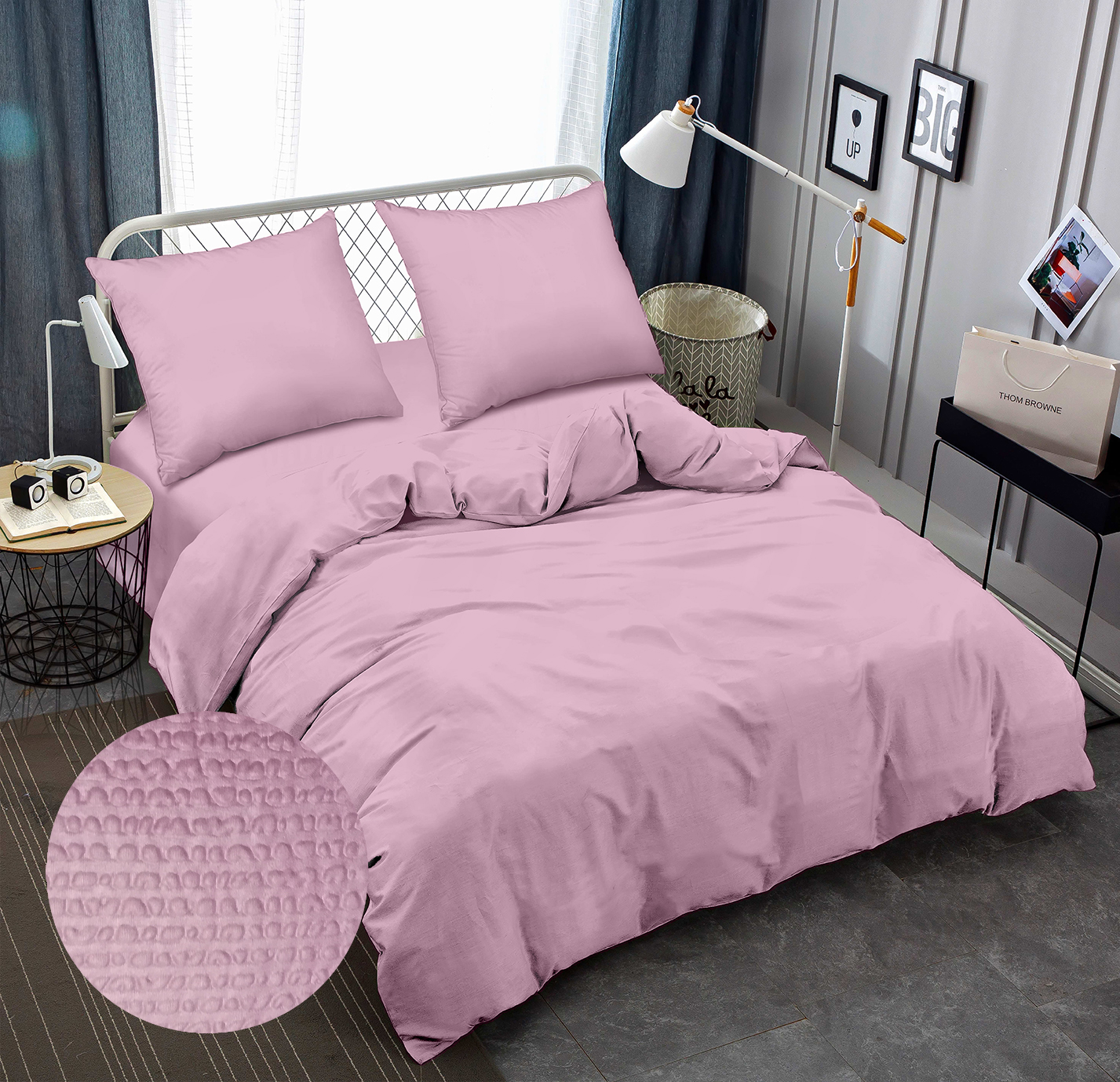 Комплект постельного белья Zastelli 14-3204 Fragrant Lilac 145х210 Розовый (22217) - Фото 1