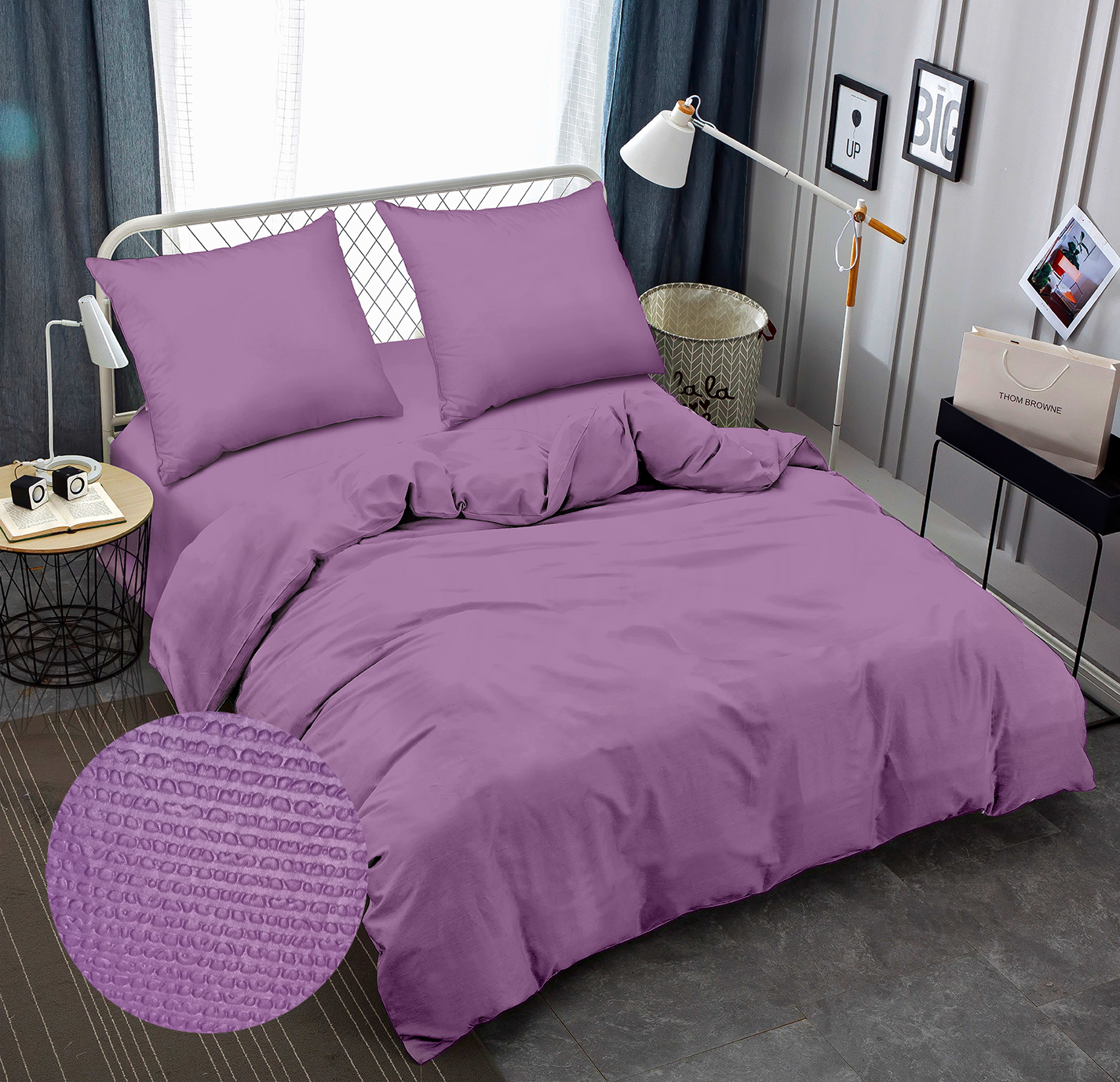 Комплект постельного белья Zastelli 17-3628 Amethyst Orchid 145х210 Сиреневый (22221) - Фото 1