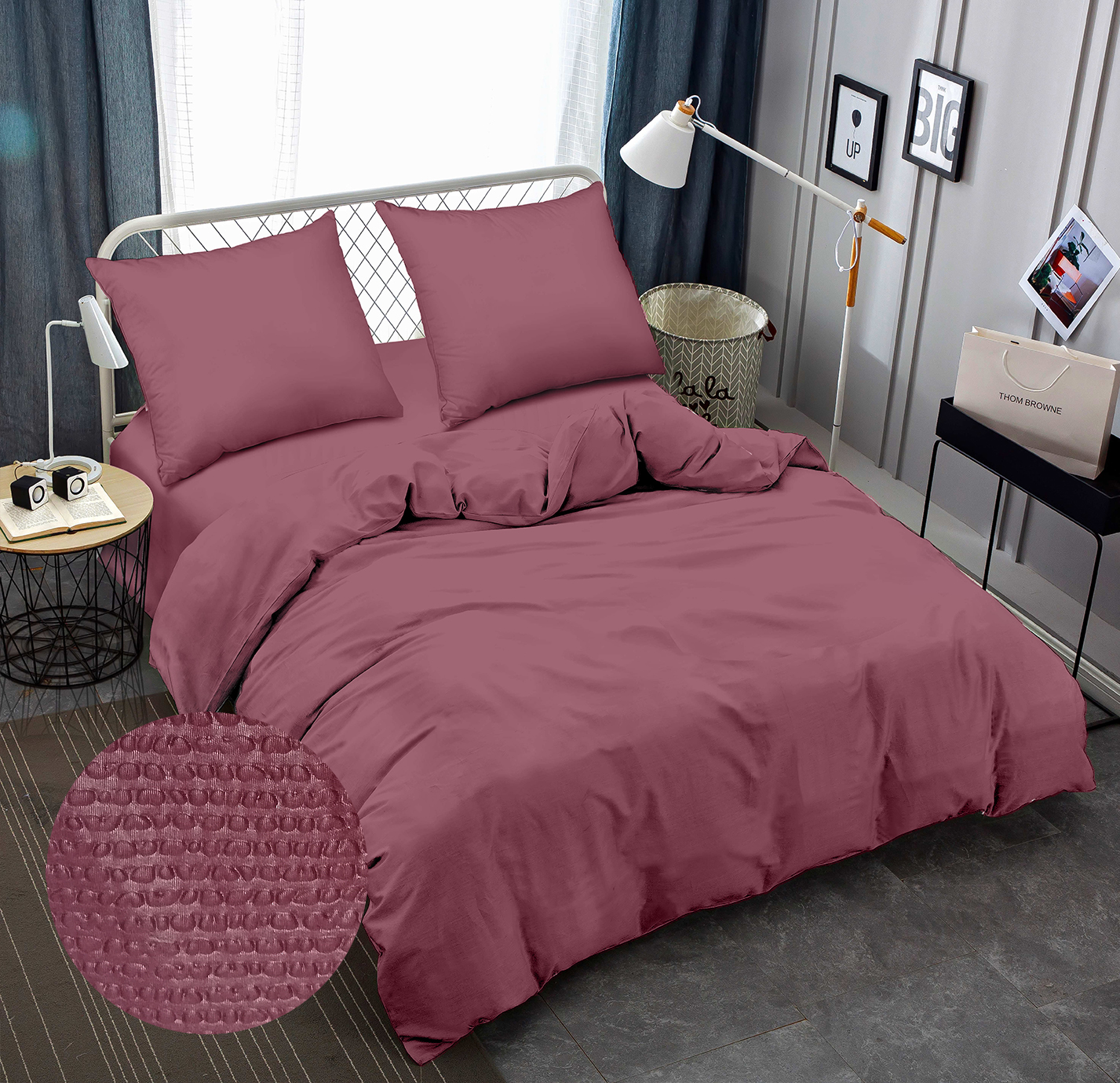 Комплект постельного белья Zastelli 18-1418 Crushed Berry 145х210 Лиловый (22220) - Фото 1
