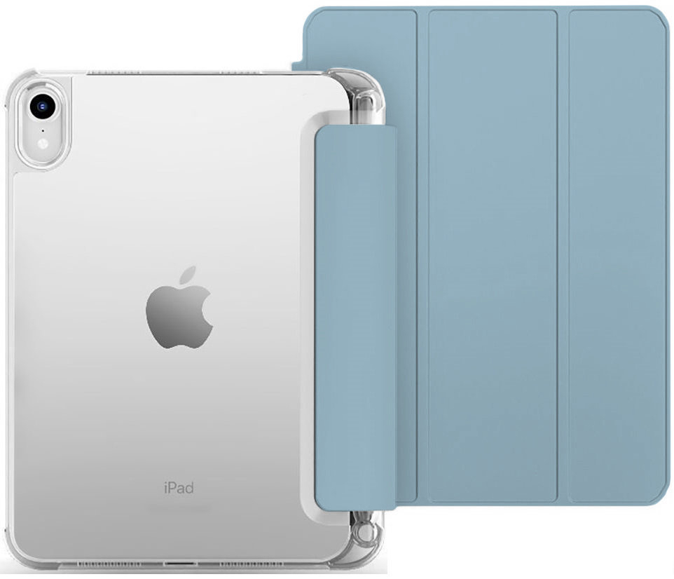 Чехол для планшета BeCover TPU Edge с креплением for Apple iPad 10.9" (2022/2024)/iPad (А16) 2025 11" Light Blue (708485) - Фото 1