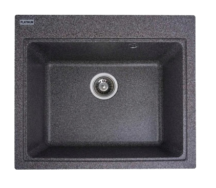 Мойка кухонная Platinum 5852 VESTA матовая Микс - Фото 1