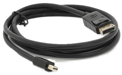 Кабель Voltronic mini Display Port - Display Port 1.8 m (YT-mnDP(M)/DP(M)-B) - Фото 1