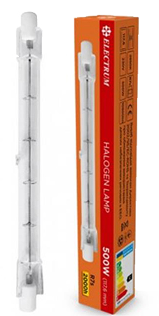 Лампочка галогенова Electrum 300W R7s 2800K (A-HL-0059) - Фото 1