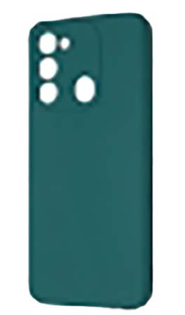 Чехол для смартфона Armorstandart Matte Slim Fit for TECNO Spark Go 2022 (KG5) Camera cover Dark Green (ARM69068) - Фото 1