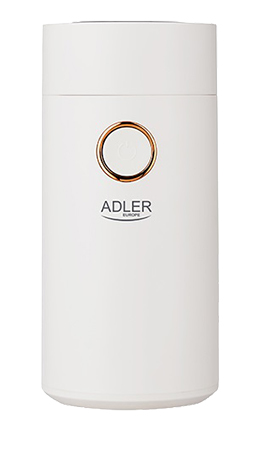 Кофемолка Adler AD 4446 White Gold - Фото 1
