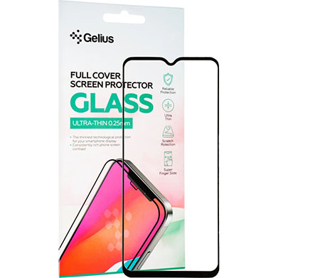 Защитное стекло для смартфона Gelius Full Cover Ultra-Thin 0.25mm for Samsung M236 (M23) Black (90787) - Фото 1