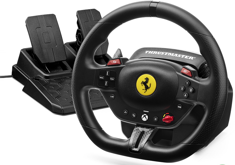 Руль Thrustmaster T98-X FERRARI 296 GTS EU, PC/XBOX (4460297) - Фото 1