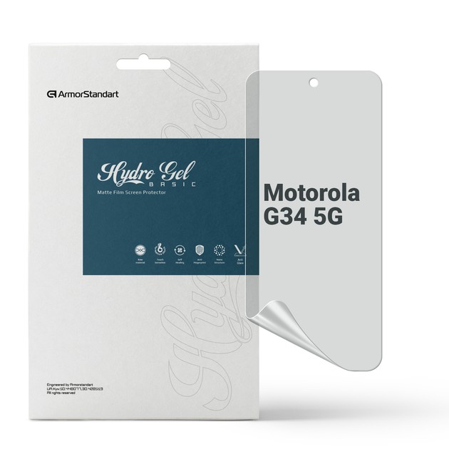 Защитная пленка для смартфона Armorstandart Matte for Motorola G34 5G (ARM73786) - Фото 1