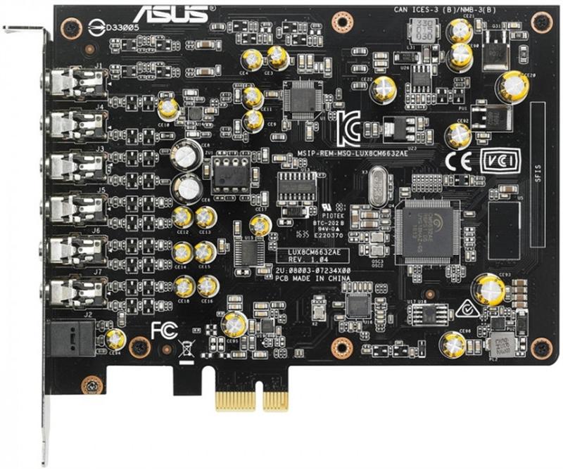 Купити Звукова карта Asus Xonar AE (90YA00P0-M0UA00) - Фото 1 Звукова карта Asus Xonar AE (90YA00P0-M0UA00) - Фото 1