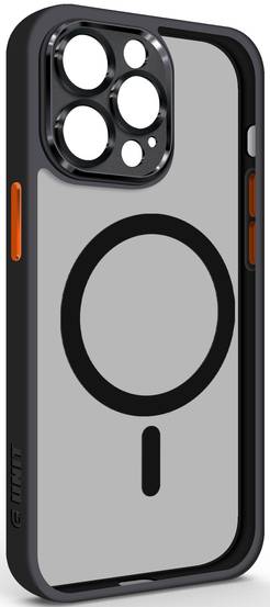 Чехол для смартфона Armorstandart Unit MagSafe SE for Apple iPhone 13 Pro Max Black Orange (ARM75369) - Фото 1