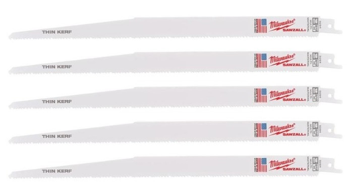 Купить Полотно Milwaukee 300х3,1/2,1 мм 5 шт. (4847509400) - Фото 1 Полотно Milwaukee 300х3,1/2,1 мм 5 шт. (4847509400) - Фото 1
