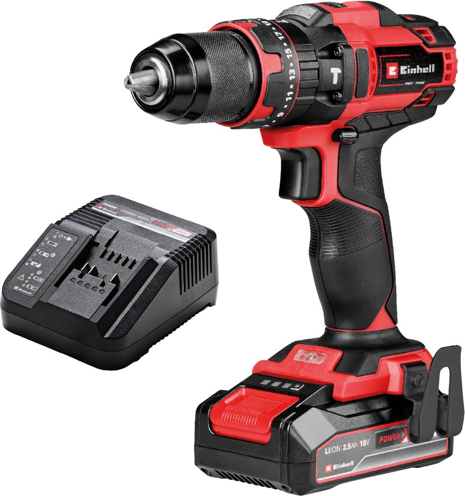 Ударний дриль Einhell TE-CD 18/44 Li-i (4514287) - Фото 1