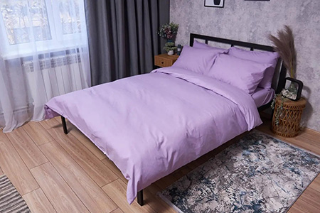 Комплект постільної білизни дитячий Moon&Star Бязь Gold Люкс Orchid 110х140 нав. 2х50х50 (MS-830000070) - Фото 1
