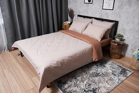 Купить Комплект постельного белья Moon&Star Бязь Gold Люкс Brown Blanc 175х210 нав. 2х70х70 (MS-820004557) - Фото 1 Комплект постельного белья Moon&Star Бязь Gold Люкс Brown Blanc 175х210 нав. 2х70х70 (MS-820004557) - Фото 1