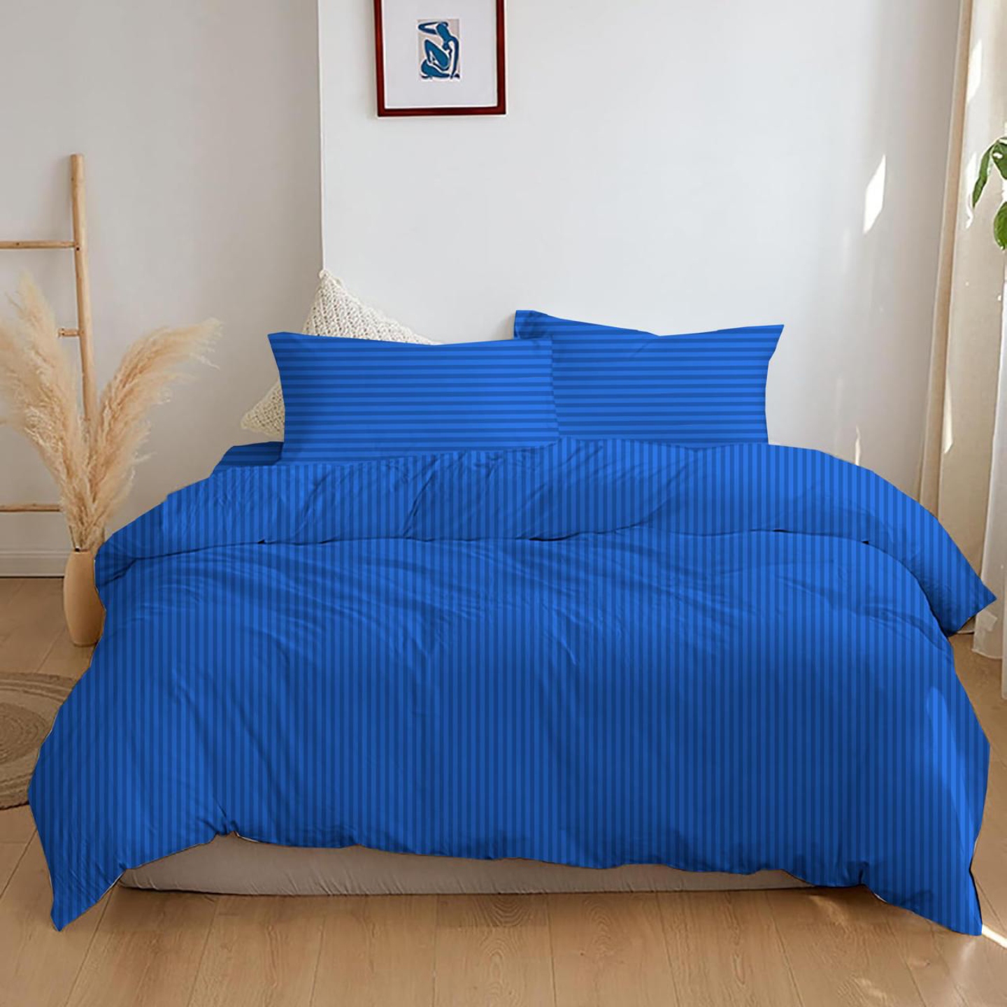 Комплект постельного белья Zastelli 19-4150 Princes Stripe 145х210 Синий (21831) - Фото 1
