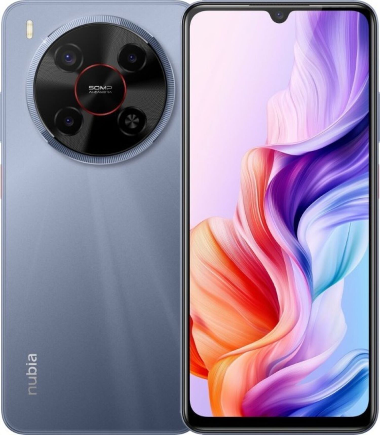 Смартфон Nubia V70 Max 6/128GB Gray - Фото 1