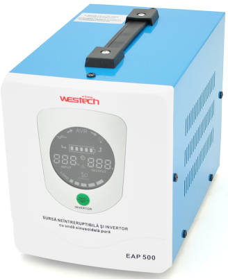 Джерело безперебійного живлення Westech EAP Energy-800VA/500W - Фото 1