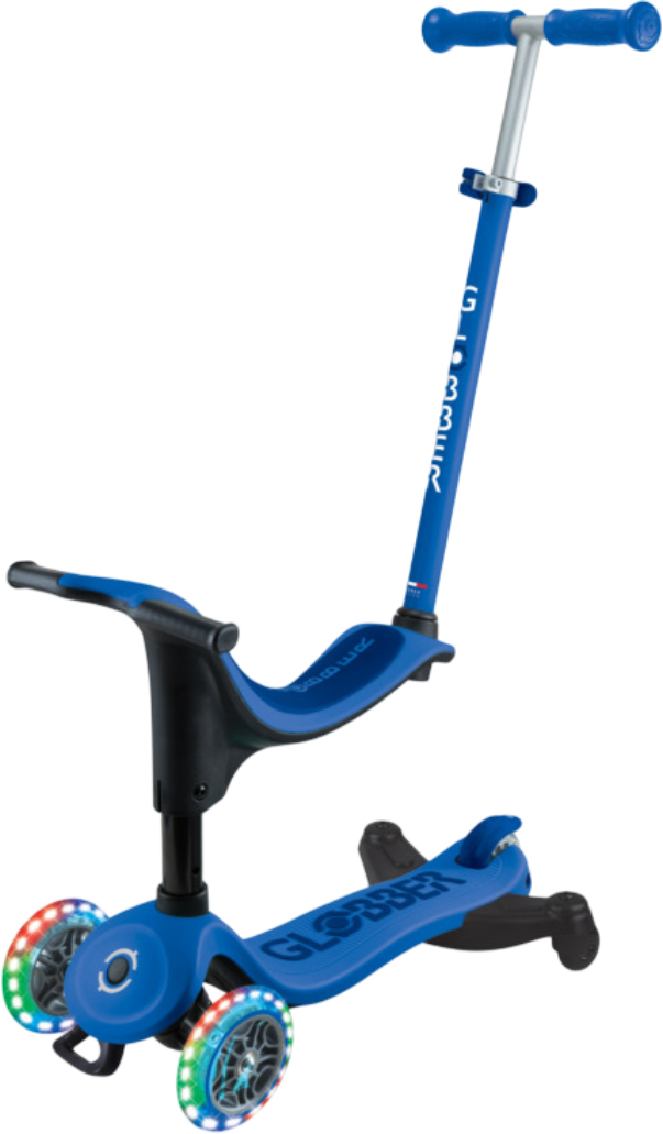 Триколісний самокат Globber GO UP SPORTY 360 Синій (456-600) - Фото 1
