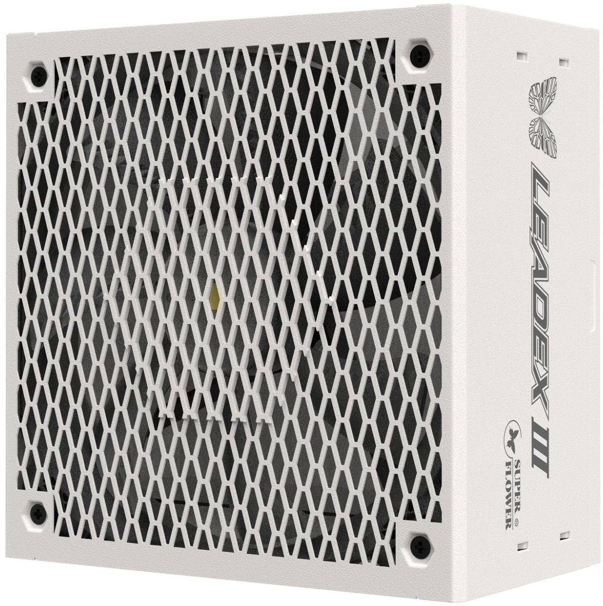 Купить Блок питания для ПК Super Flower ATX3.1 1000W LEADEX VII XG SERIES (SF-1000F14XG) WHITE - Фото 1 Блок питания для ПК Super Flower ATX3.1 1000W LEADEX VII XG SERIES (SF-1000F14XG) WHITE - Фото 1