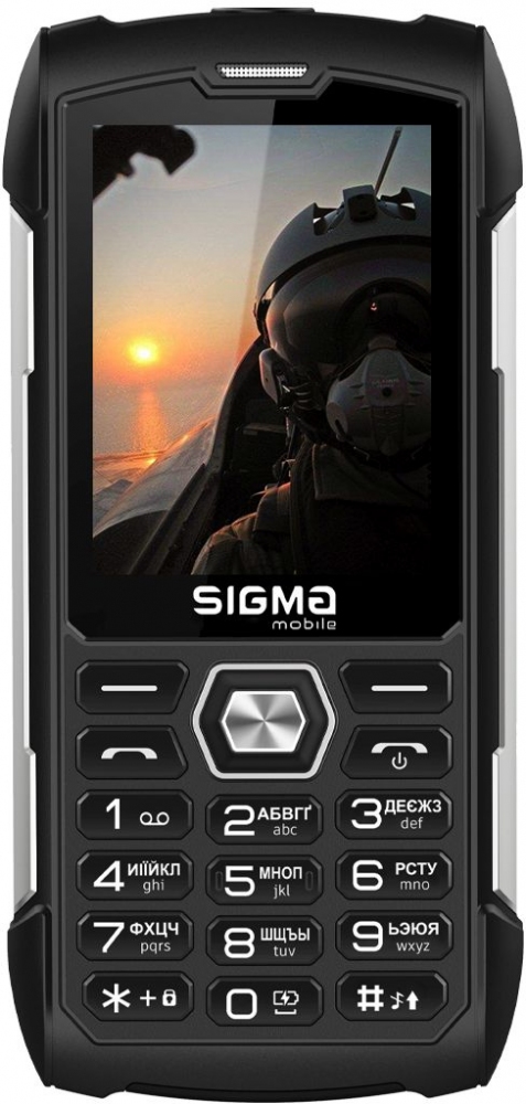 Мобильный телефон Sigma mobile X-treme PK68 Black - Фото 1