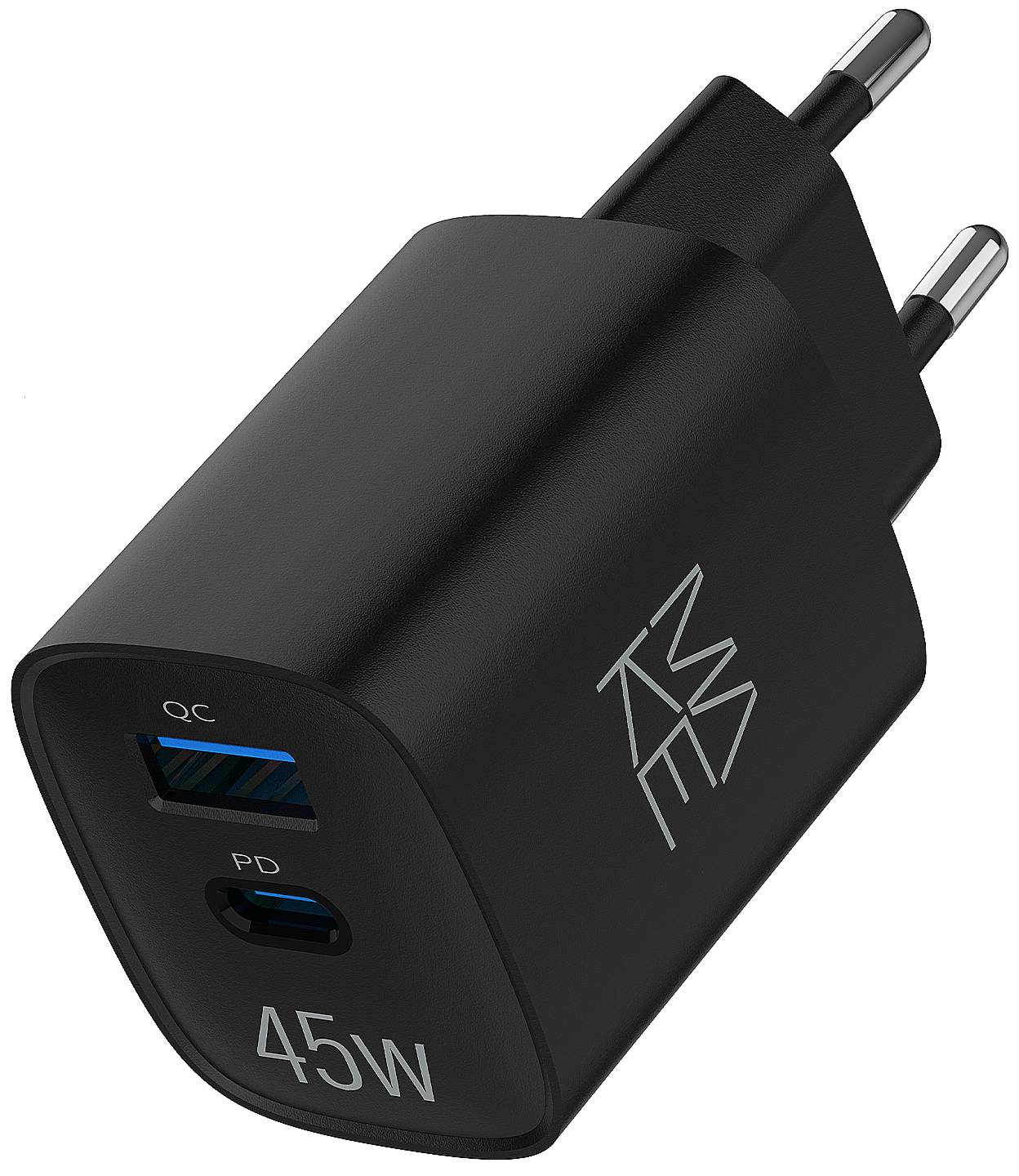 Купити Мережевий зарядний пристрій MAKE 45W GaN PD + QC3.0 Black (MCW-4521GBK) - Фото 1 Мережевий зарядний пристрій MAKE 45W GaN PD + QC3.0 Black (MCW-4521GBK) - Фото 1