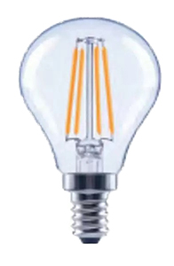 Лампочка светодиодная SiriusStar Filament 8W (G45-4200K-E14) - Фото 1