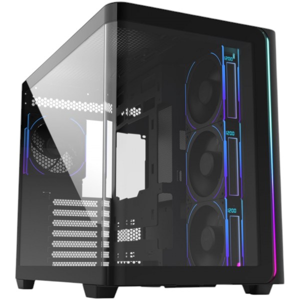 Корпус FSP M580-BP без БП ATX Black - Фото 1