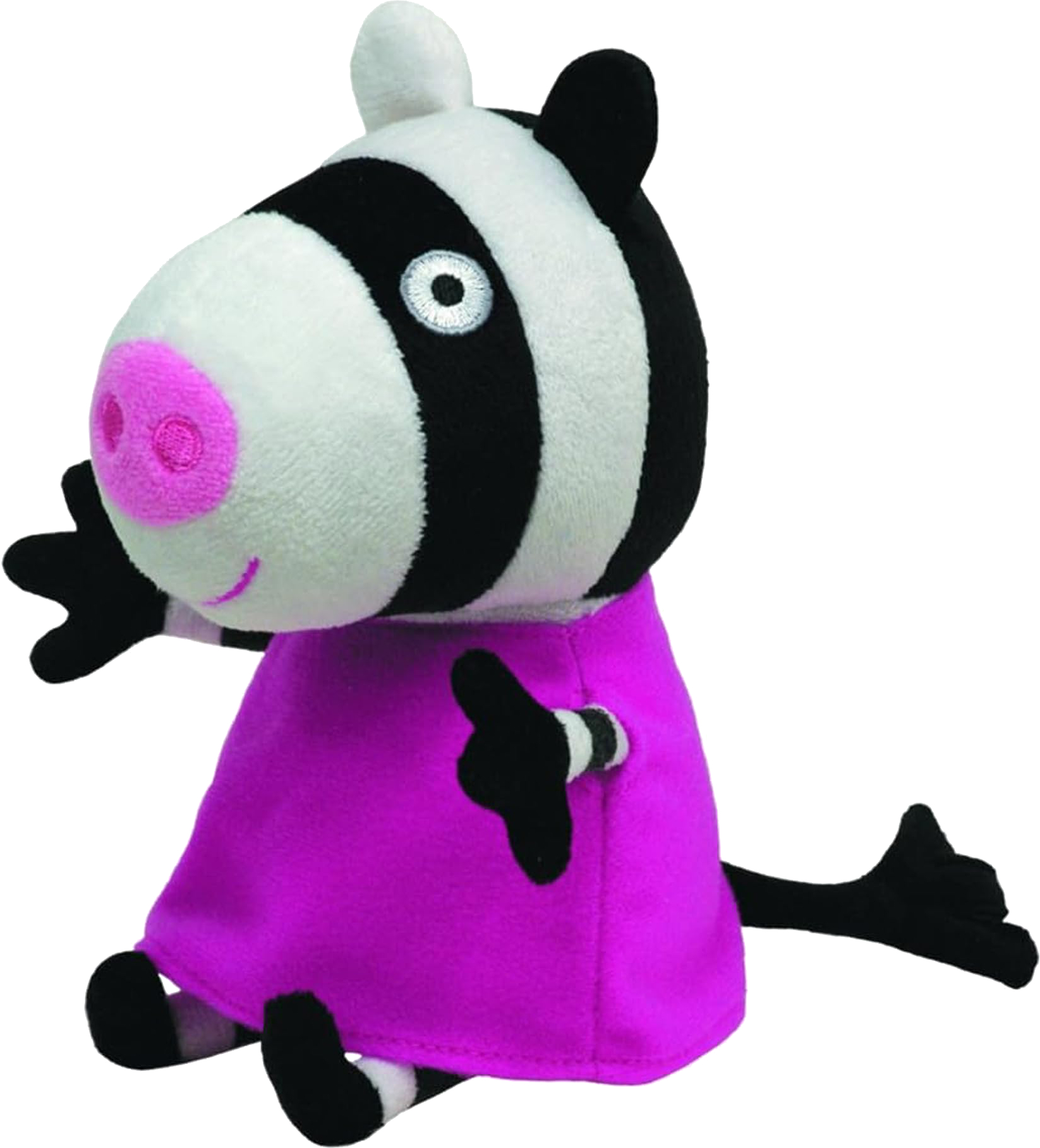 Мягкая игрушка TY Peppa Pig "Zoe Zebra" 15 см (46174) - Фото 1