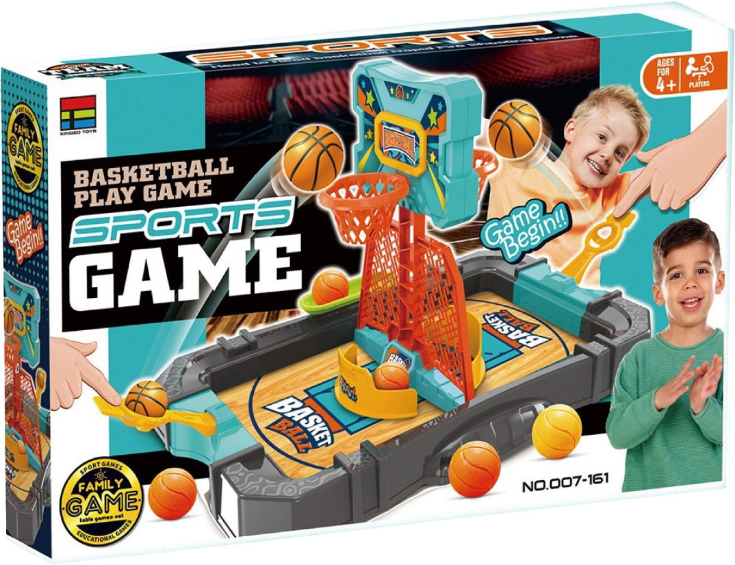 Купить Настольная игра (3-4 года) Kingso Toys баскетбол (007-161) - Фото 1 Настольная игра (3-4 года) Kingso Toys баскетбол (007-161) - Фото 1