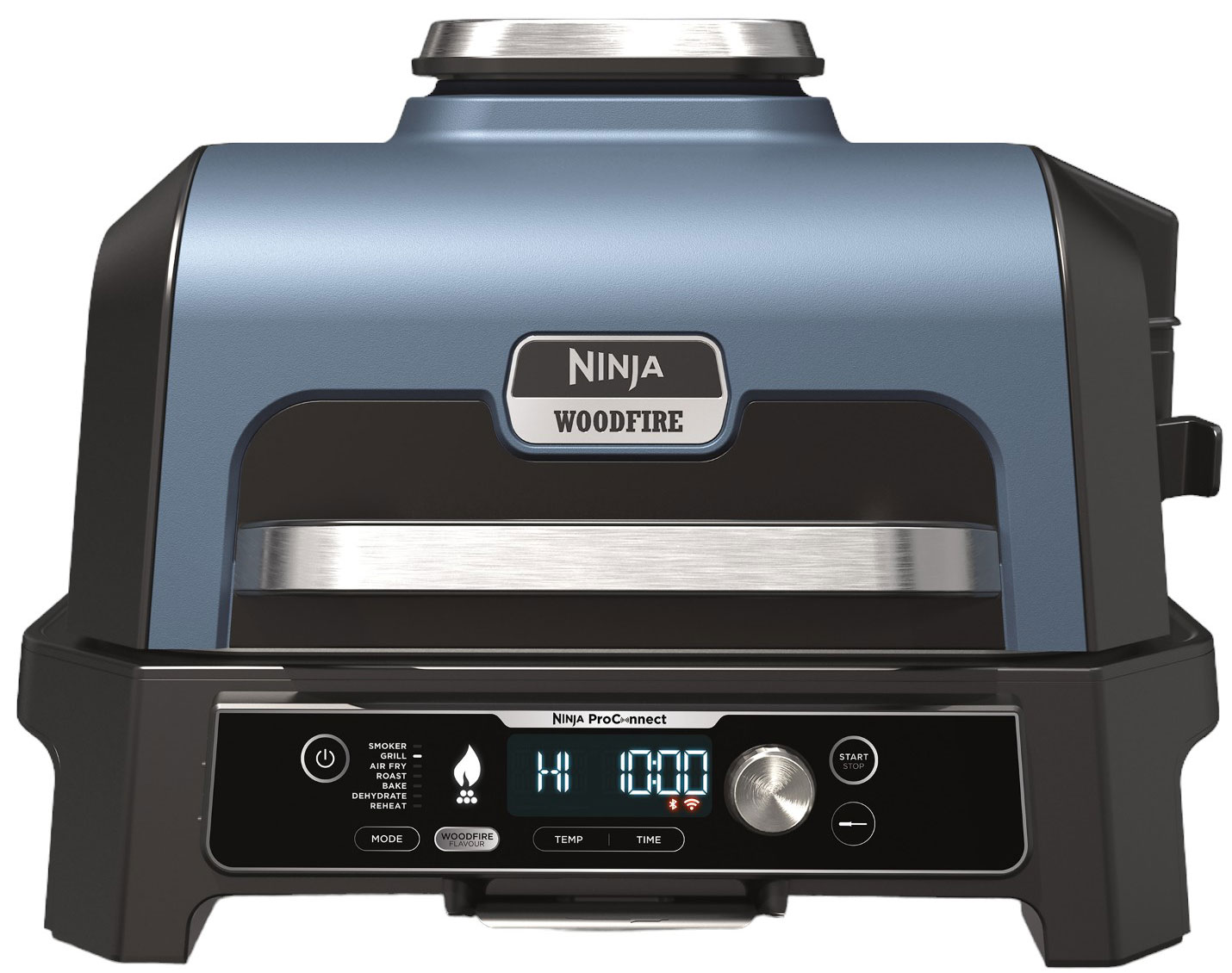 Гриль-барбекю электрический Ninja и коптильня Woodfire Pro Connect XL (OG901EU) - Фото 1