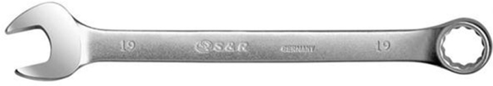 Ключ комбинированный S&R Cr-V 60 мм (270002760) - Фото 1
