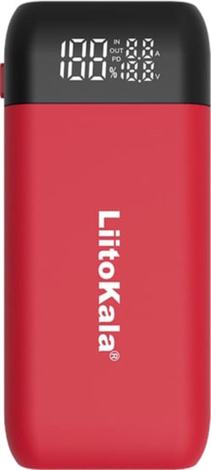 Батарея мобильная LiitoKala Lii-MP2 PowerBank Red QC3.0&PD3.0 - Фото 1
