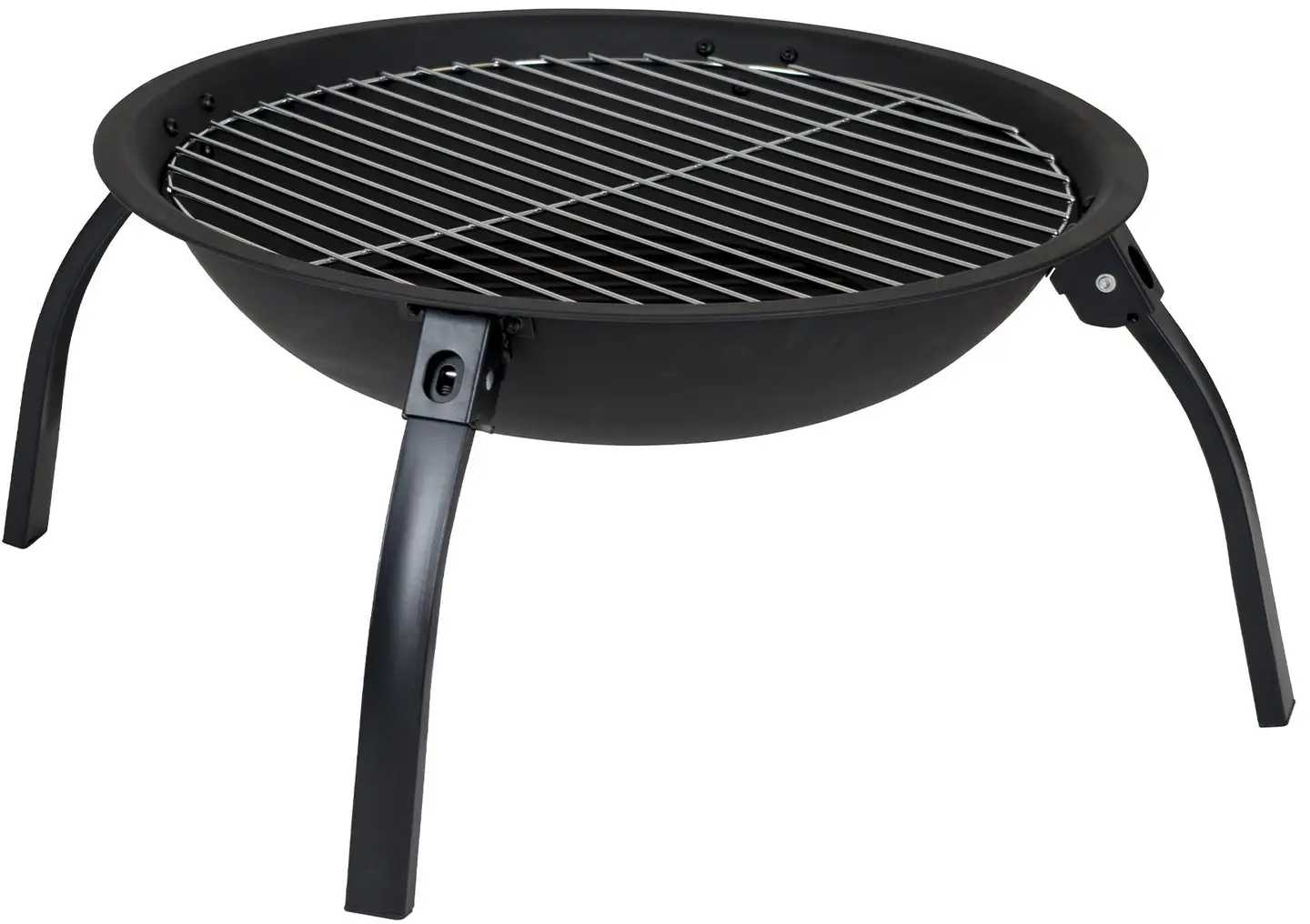 Мангал для пікніка Bo-camp Firebowl Harrow Black (8108500) - Фото 1
