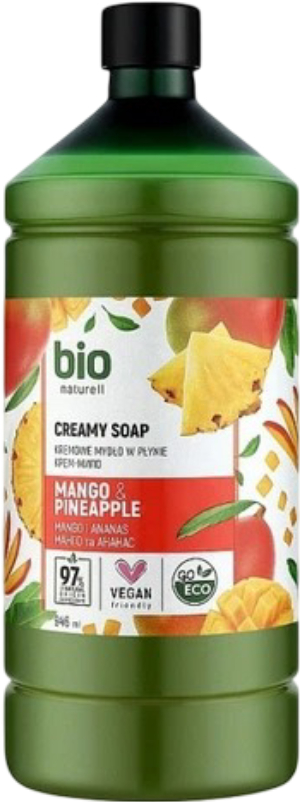 Рідке мило для рук Bio Naturell 946 мл манго/ананас (4820168434518) - Фото 1