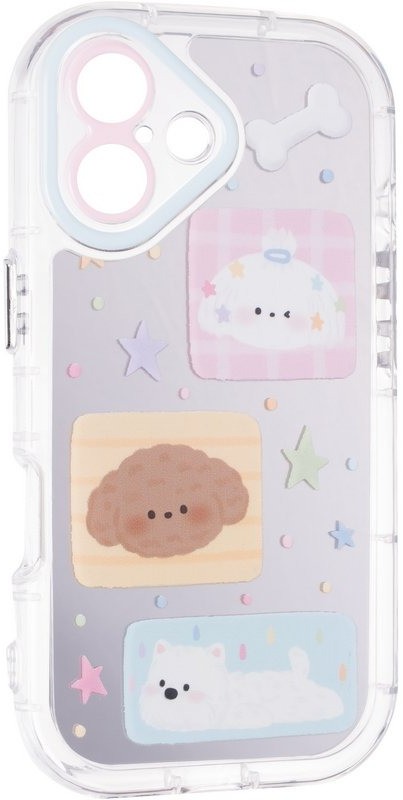 Чехол для смартфона Gelius Mirror Case for iPhone 16 Pets (101617) - Фото 1