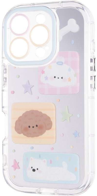 Чехол для смартфона Gelius Mirror Case for iPhone 16 Pro Pets (101618) - Фото 1