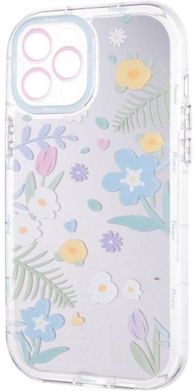 Чохол для смартфону Gelius Mirror Case for iPhone 12 Pro Max Flowers (101624)