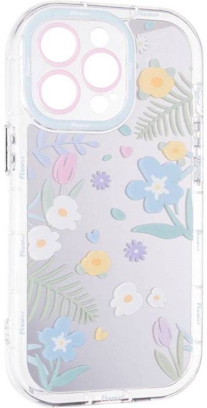 Чохол для смартфону
 Gelius Mirror Case for iPhone 13 Pro Flowers (101626)