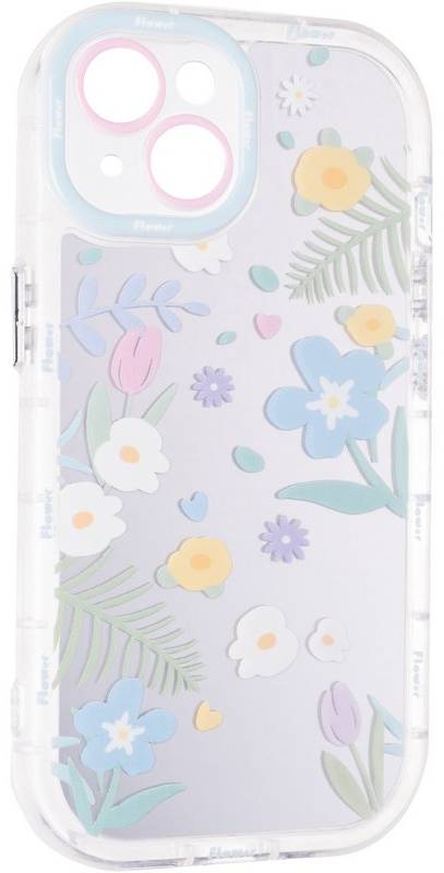 Чохол для смартфону Gelius Mirror Case for iPhone 14 Flowers (101627)