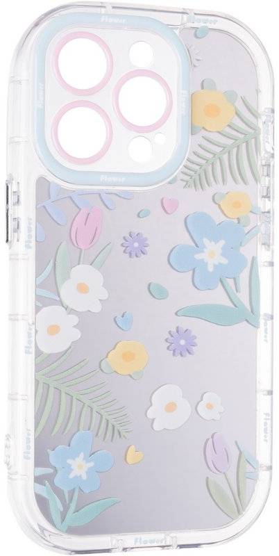 Чохол для смартфону Gelius Mirror Case for iPhone 14 Pro Flowers (101628)