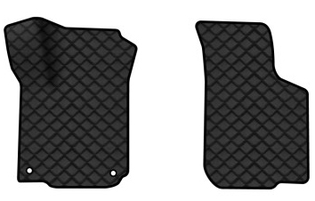 Коврики из экокожи в салон авто передние EVAtech для Octavia A4 Tour Skoda 1996-2010 1 поколение Liftback EU (SK11746AE2AV2BBB) - Фото 1